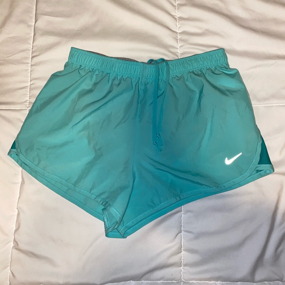 X Small XS Teal Nike Dri Fit Exercise Shorts
